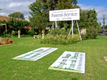 Again in 2008, this is the day the sign writers arrived and put up our new signs.