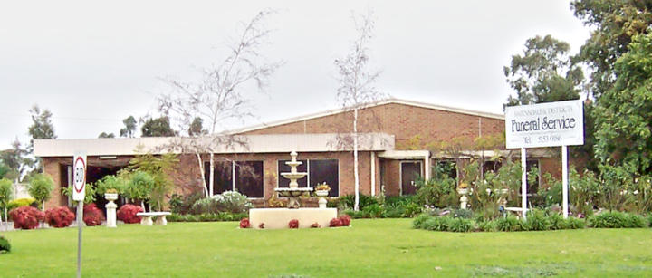 The funeral chapel before we took over in 2008.